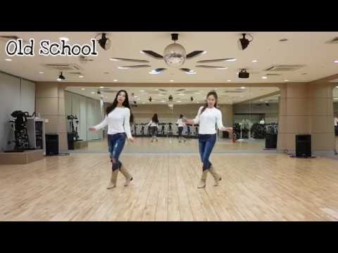 Old School - line dance(Easy Intermediate) - YouTube