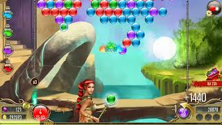Lost Bubble 🔮 Level 410 🗝 Game 2021 Bubble Shooter Match 3 Game no Booster Android Gameplay #410 ✅ screenshot 3