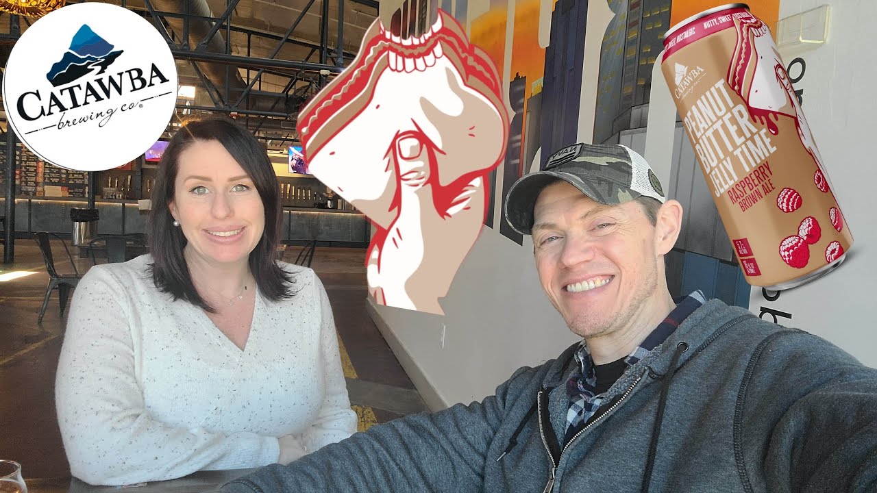 Catawba Brewing Peanut Butter Jelly Time Brown Ale Release YouTube