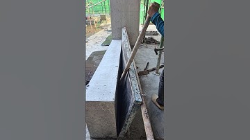 Remove parapet formwork side #shorts #construction #civilengineering