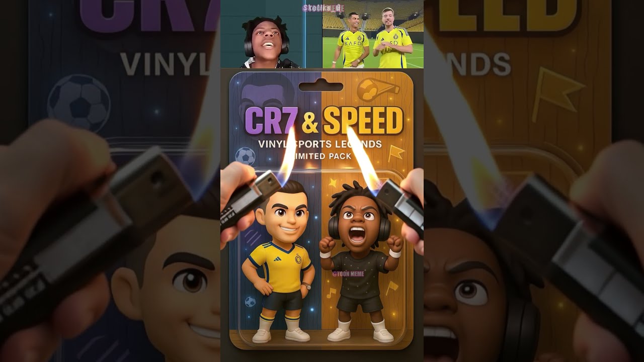 Unboxing Fire Crash I Show Speed X Cristiano Ronaldo Ishowspeed Cristianoronaldo