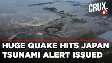 BREAKING LIVE | Japan Earthquake Upgraded To 7.6, Tsunami Warnings Issued, Evacuations Underway