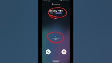 Hide Incoming Number and other details