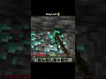Minecraft Mining Diamond Gone Wrong 💎💀 #Shorts