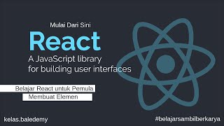 Belajar React - #6 Membuat Elemen