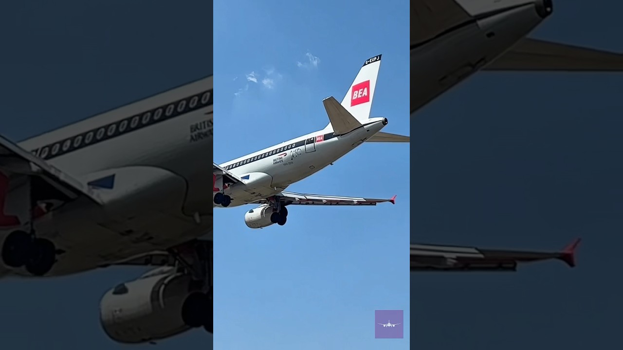 British Airways Retro livery Airbus A319