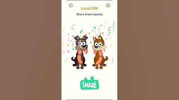 DOP 2 Gameplay Level 346 Share Them Equally Shorts Delete One Part Solution and Answer 🔥 Subscribe 🔥