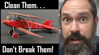 How to clean scale models. . .WITHOUT breaking them