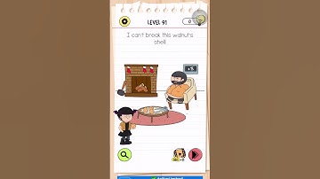 Brain Test 4 Tricky Friends Level 91 Answer | I can