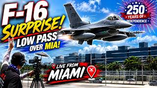 🔴🇺🇸 LIVE MIAMI INTERNATIONAL AIRPORT Close Plane and Train Action | July 4, 2026 🇺🇸