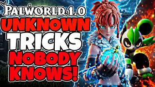 Palworld Tips & Tricks You Did NOT Know About - Palworld 1.0 Guide