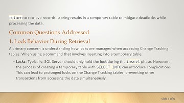 Understanding C#  yield return with Temp Tables and Change Tracking Issues in SQL Server