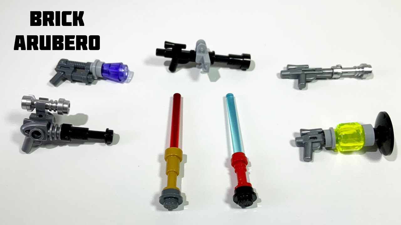 レゴ Lego 簡単 スターウォーズ風の武器の作り方 Easy How To Make A Star Wars Style Weapons オリジナル武器 Original Weapon Youtube