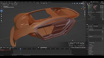 concept car quick modeling - vehicle 002 - part 11 - 4x timelapse