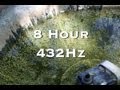  8 hour  432 hz pure tone
