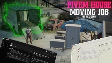FiveM House Moving Job [QBCore & ESX & QBox]