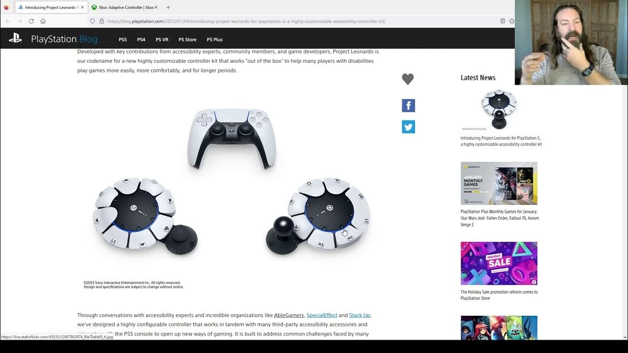 Customizable PS5 controller kit helps players with disabilities game on