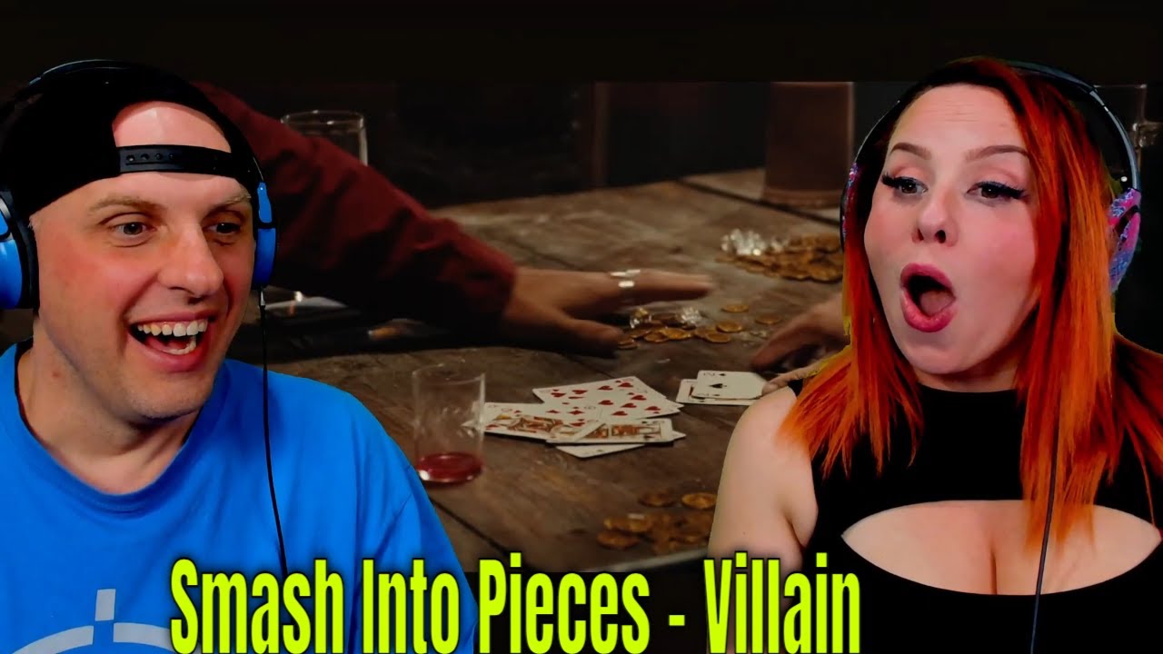 Smash Into Pieces - Villain (Официальный музыкальный клип) РЕАКЦИИ THE WOLF HUNTERZ