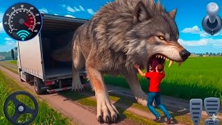 Real Cargo truck Animal Transport Truck 3D Game 2026 | Zoo Animals Cargo 🚚 android gameplay  screenshot 1