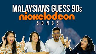 Malaysians Guess 90s Nickelodeon Songs