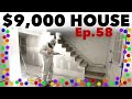 $9,000 HOUSE - BIG TRANSFORMATION - PAINTING - Ep. 58