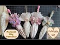 Diy Parasol Embellishment Christmas Ornament. decor Fabric crafts,  Umbrella how to make Shabby Chic