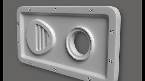 Blender: Modeling an Alien Isolation Lever (Part 1)