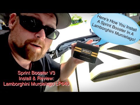 Sprint Booster V3 Install & Review: Lamborghini Murcielago LP640
