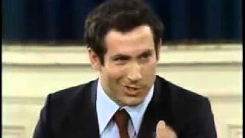 29-year-old Benjamin Netanyahu On A Local Boston Show Debating Israel-Palestine