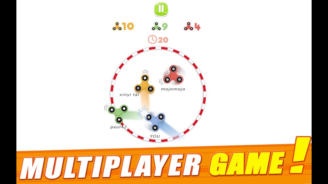 Fidget spinner multiplayers MOD APK cover