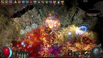 Ritual league SSFHC lvl 97 Elementalist death.