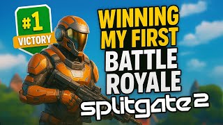 I FINALLY WON My First Splitgate 2 Battle Royale! 🔥 (Funny Ending!)