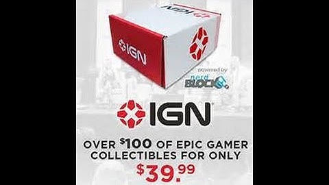 IGN Nerd Block July 2016