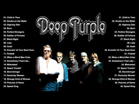 Deep Purple Greatest Hits Full Album  With Lyrics - best deep purple songs ranked