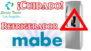 REFRIGERADOR MABE CON FALLA DE FÁBRICA ¡CUIDADO!