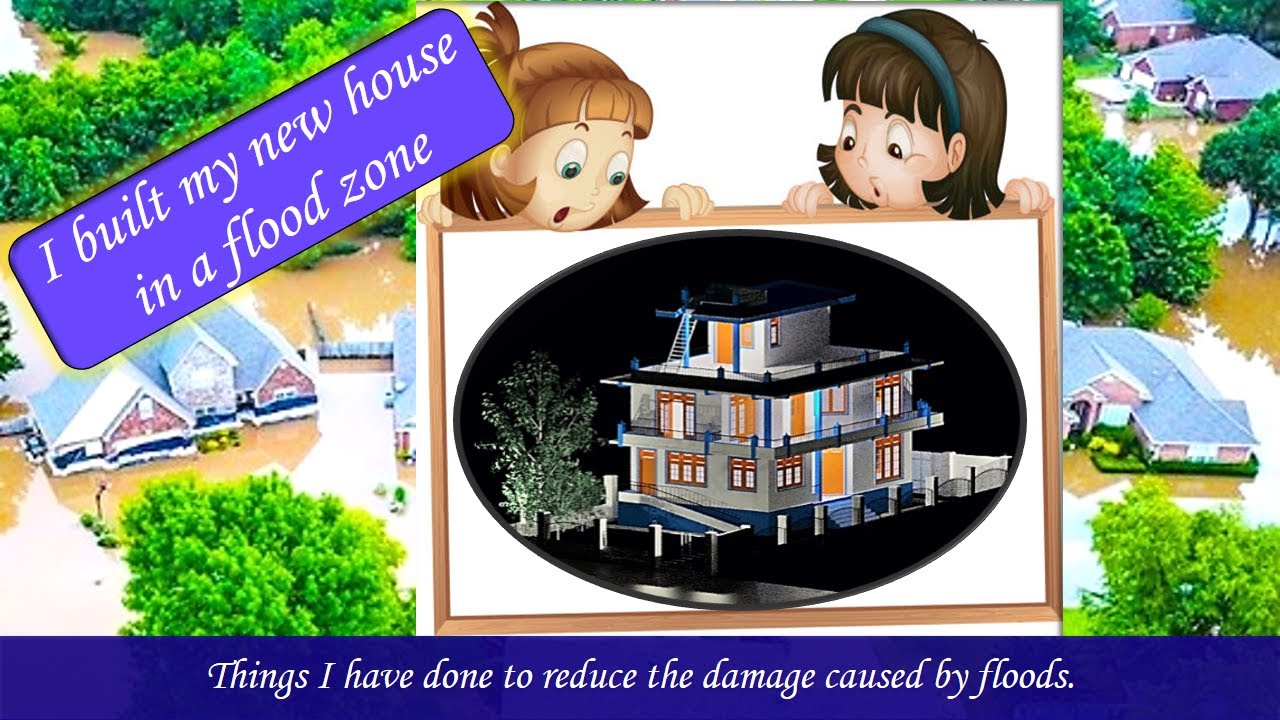 🏡🏡.. My new home...🏡 .../...I built my new house 🏡 in a flood zone.😲😲😲 ...