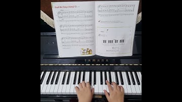 Thumbnail of Belajar cepat piano 1 lagu 28 detik #Shall We Sing A Song #Yamaha class 16