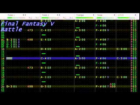 Final Fantasy V - Battle Theme (2A03)