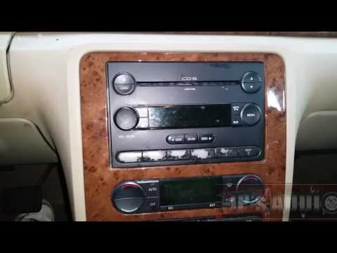 2005 Ford 500 Radio Removal Youtube