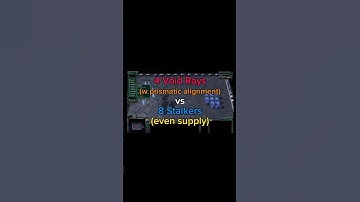 Who wins? 4 Void Rays (w prismatic alignment) vs. 8 Stalkers (even supply) #sc2 #starcraft #blizzard