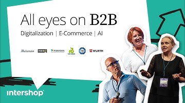 EXPERT KNOWLEDGE: All eyes on B2B – Digitalization | B2B E-Commerce | AI Personalization