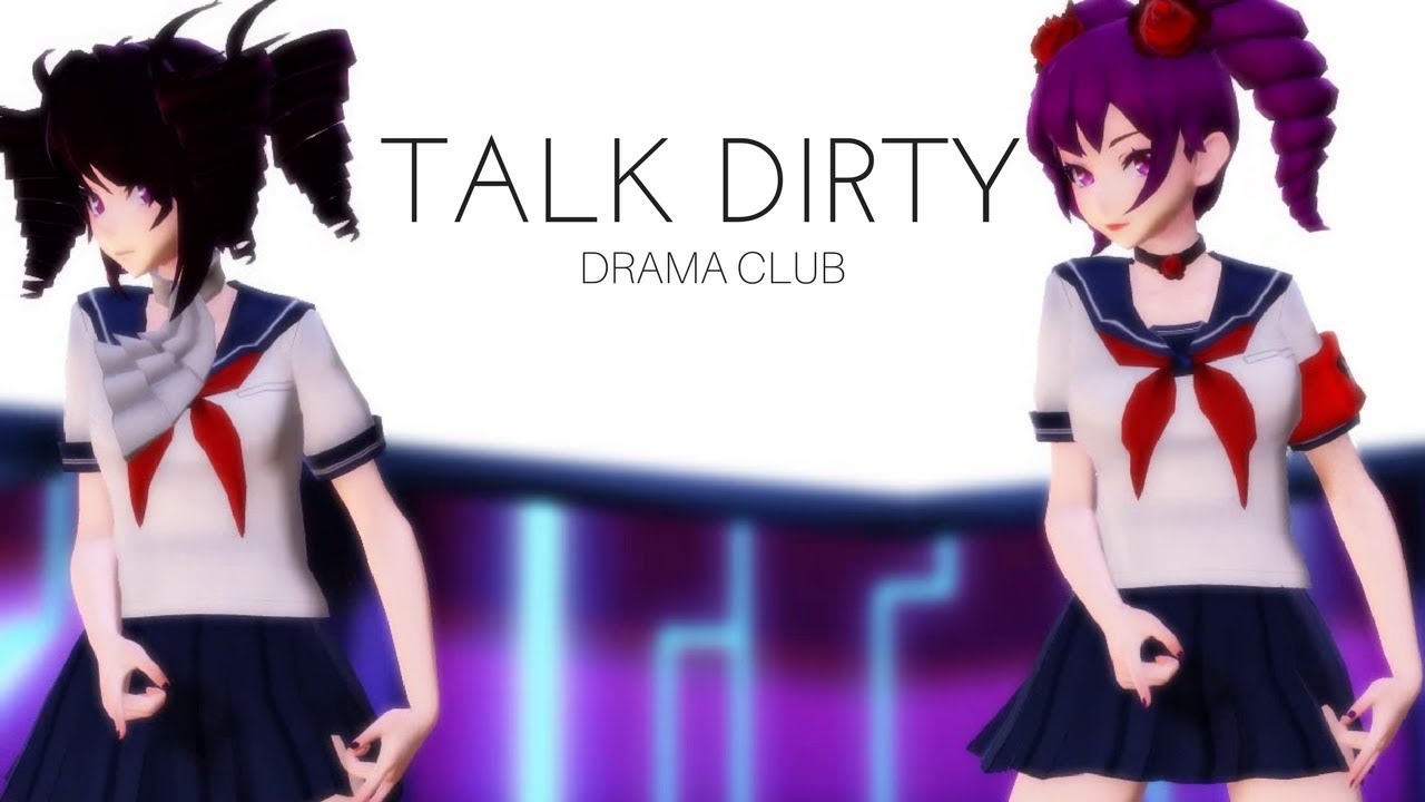 Mmd X Yandere Simulator Talk Dirty By Astronomy S Love