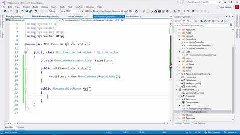 17- Construyendo el Web API - Web Service | Proyecto 1 | Xamarin.Android