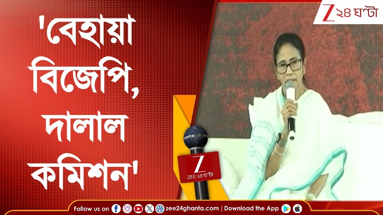 Mamata Banerjee | 'নির্লজ্জ বেহায়া বিজেপি পার্টি, তাদের দালাল কমিশন,' ধরনা মঞ্চ থেকে নিশানা মমতার