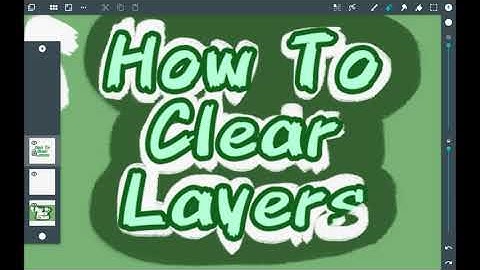 How To Clear Layers - Artflow Basic Tutorial