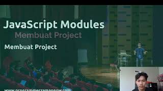 Awaludin_233510458 Tugas menyimak Vidio Tutorial JavaScript Module