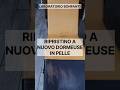 Abbiamo riportato questa dormeuse al suo splendore originale #arredamentopelle #laboratoriobonfanti