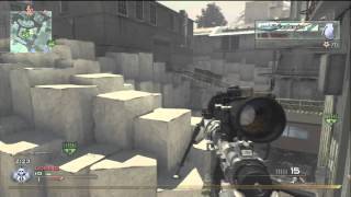 Amazing new spawn shot on MW2 Quarry