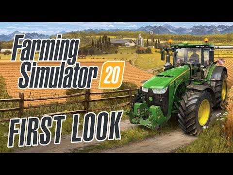 Farming Simulator 20 | FIRST LOOK Gameplay - YouTube