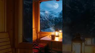 POV: Night train through Swiss Alpine Night Train #nighttrain #jazz #shorts
